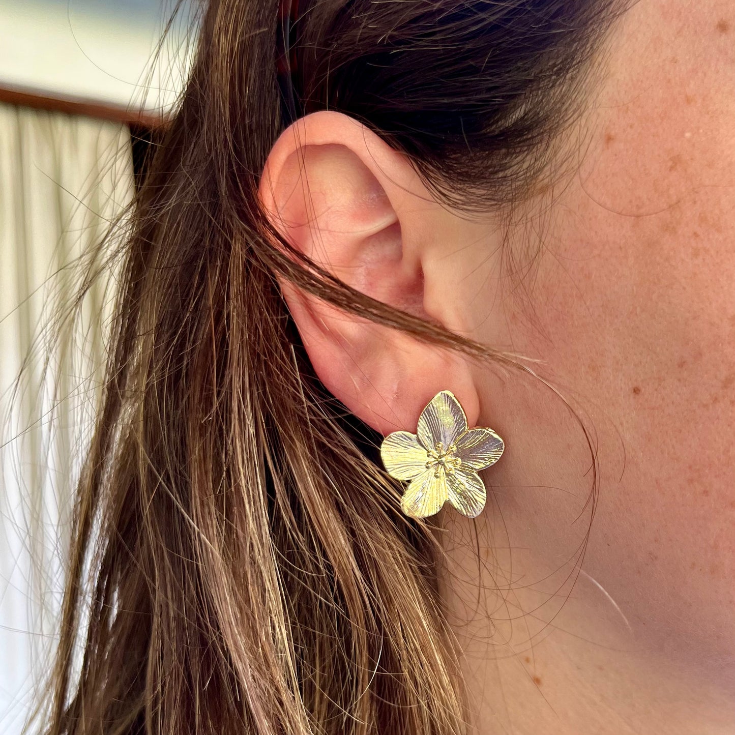 AROS MARGARITA DORADOS MEDIANO