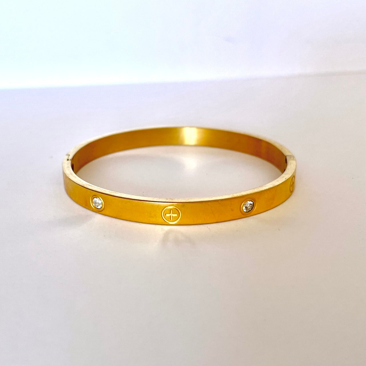 PULSERA ESCLAVA ETERNITY ORO