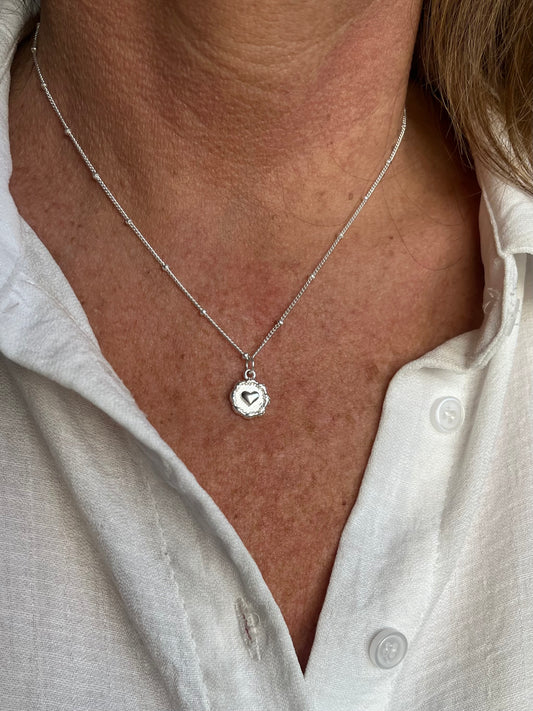 COLLAR BRISA PLATEADO