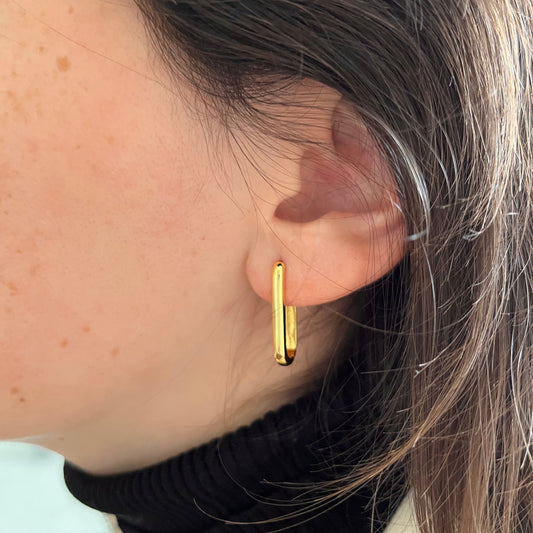 AROS RECTANGULAR ORO