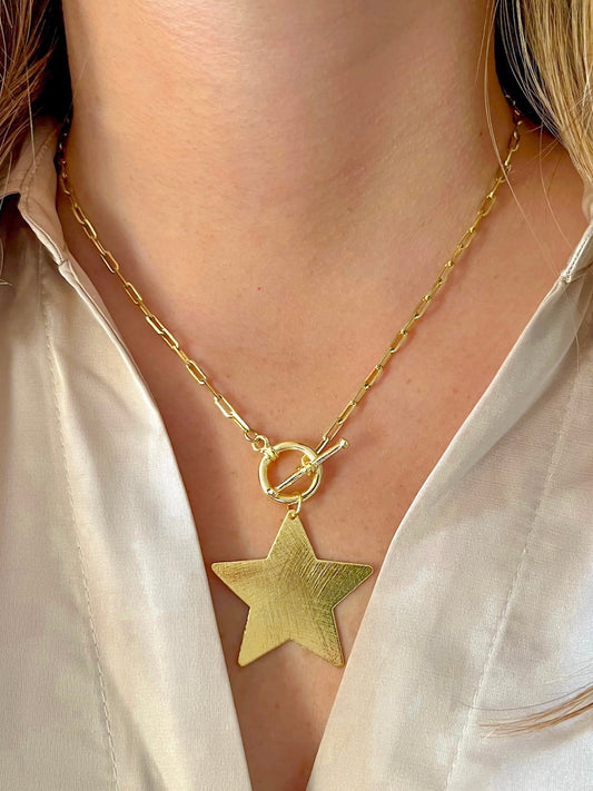 COLLAR ESTRELLA NOVA ORO