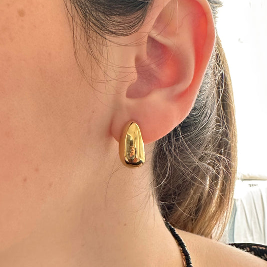 AROS GOTA CHICOS DORADOS