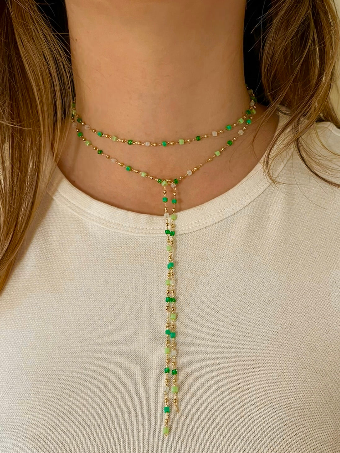 COLLAR VERDE ENCANTO