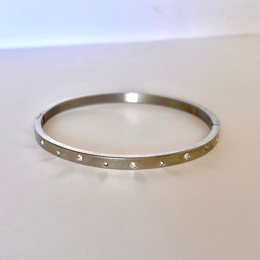 ESCLAVA BRILLANTE PLATA